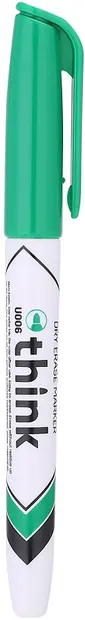 Marker pentru tabla alba Deli Think - EU00650, 1.2 mm, verde