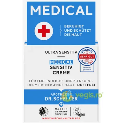 Crema Calmanta si Protectoare pentru Pielea Sensibila Predispusa la Dermatita 50ml