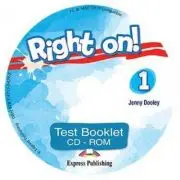 Curs engleza Right on! 1 Test Booklet CD-ROM