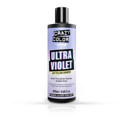 Sampon - CRAZY COLOR - Ultra Violet - cu efect anti-ingalbenire - 250 ml