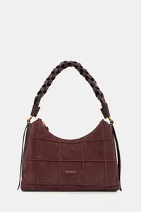 Coccinelle geantă shopper pentru femei din piele întoarsă
