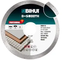 Disc Diamantat pt. taiat placi ceramice, uz universal, 115x22.23 (mm) Profesional - BIHUI-DCBG115