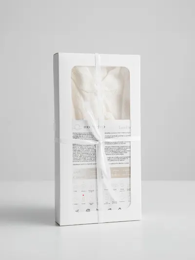 Sac de dormit si caciulita din bumbac impregnat cu lanolina