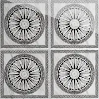 Gresie portelanata exterior / interior Carrara Decor Grey 60 x 60 cm lucioasa