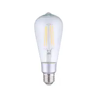 Bec inteligent Shelly Vintage ST64, Dimmer, Wi-Fi, Control aplicatie, E27, 7W, 750 LM
