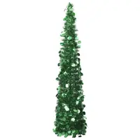 vidaXL Brad de Crăciun artificial tip pop-up, verde, 180 cm, PET