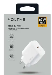 Încărcător Voltme - Revo 67 mini , 67W, alb