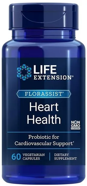 Florassist Heart Health, 60 capsule, Life Extension