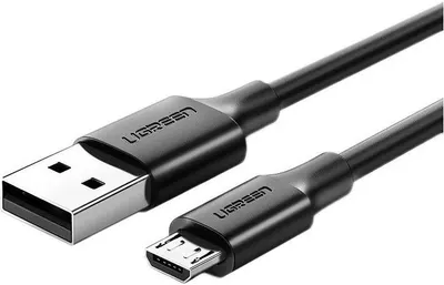 Cablu Ugreen - 403030, USBA/Micro USB, 1 m, negru