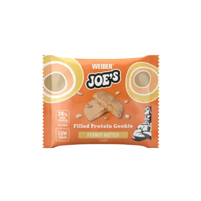 Biscuit proteic, WEIDER, Joe's Filled, unt de arahide, 60g