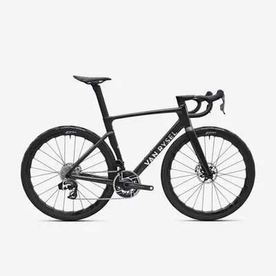 Bicicletă șosea RCR PRO SRAM RED AXS SENZOR PUTERE ZIPP353 NSW Negru strălucitor