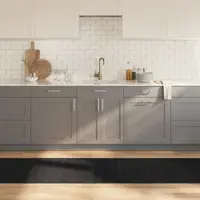 Gossi covor dreptunghiular, negru, 70x300 cm, bambus