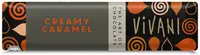 Baton de ciocolată organică cu umplutură de caramel, 40 g, Vivani