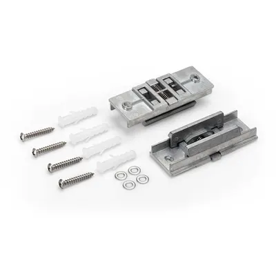 Accesoriu corp de iluminat Steel kit surface Negru