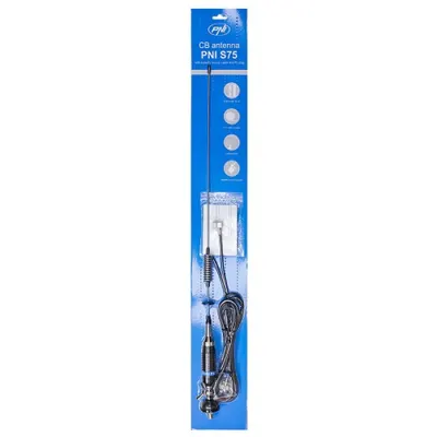 Antena statie radio cu montura, cablu si mufa PNI PNI-S75CAB