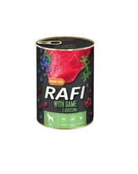 DOLINA NOTECI RAFI hrană umedă pentru câini, carne de vânat 400 g