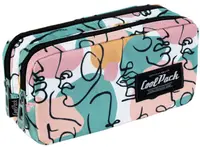 Penar școlar dreptunghiular Cool Pack Primo - Art Deco, cu 2 fermoare