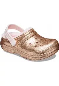 Saboti Izolati Copii - Classic Lined Glitter 207462 Clog - Auriu - Auriu