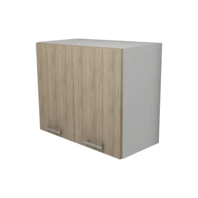 Corp Superior Hota Lecce, Stejar Sonoma/Alb, 60 x 30 x 50 cm