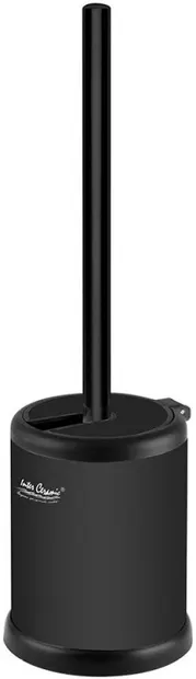 Perie de toaletă Inter Ceramic - 7287B, Anti-Fingerprint, negru mat