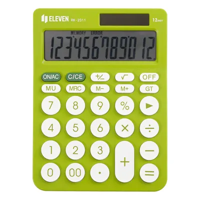 Calculator Eleven - RK2311GN, verde