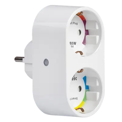 Priza dubla WI-FI SMART, 16A, 3500W, 220-240V AC