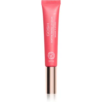 GOSH COPENHAGEN Soft`n Tinted balsam de buze tonifiant SPF 15 culoare 008 Cherry Soda 8 ml
