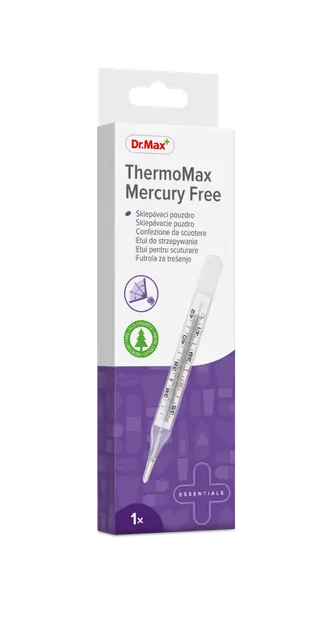 Dr. Max Termometru Thermomax Mercury Free, 1 bucata