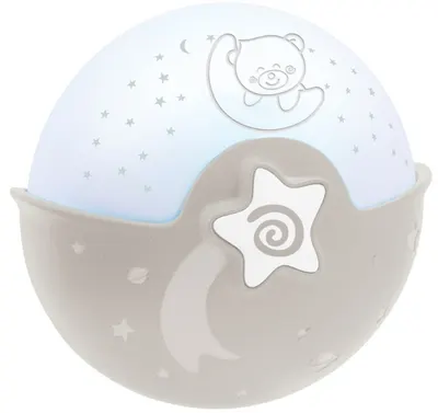 Proiector cu lumină relaxantă 3 în 1 Infantino – Ecru