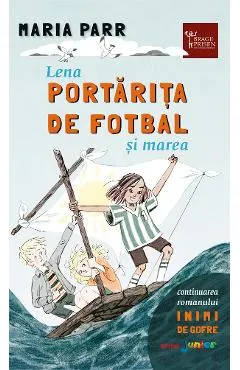 Lena portarita de fotbal si marea