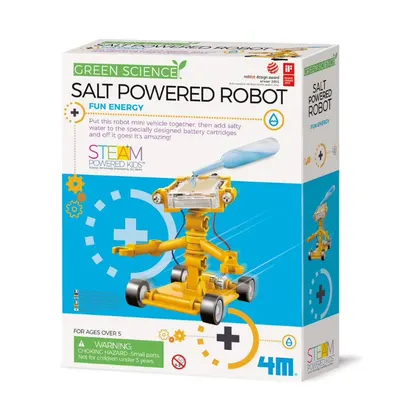 Kit constructie - Green Science - Robot alimentat cu sare