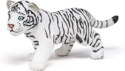 Figurina - Wild Animal Kingdom - White Tiger Cub