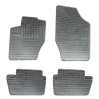Set covorase auto din cauciuc Citroen C4 I, II 2004-2010 2011-2017 culoare Gri, presuri FROGUM, 4 buc.
