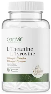 L-Theanine + L-Tyrosine, 90 capsule, OstroVit
