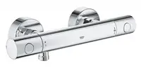 Baterie dus Grohe Grohtherm 800 Cosmopolitan 34765000, 1/2, aparenta, termostat, protectie oparire, protectie reflux, filtru impuritati, Crom