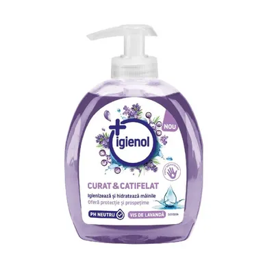 Sapun Lichid, Igienol, Vis de Lavanda, 300 ml