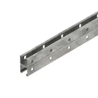 Profil C, dublu, Tip 2996ZD Profil C cu crestatura, latimea fantei 22 mm, perforat, nituit 2996ZD/4500 FL