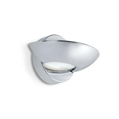 Aplica Lumina, 1 bec, dulie R7s, L:170 mm, H:100 mm, Crom
