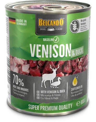 BELCANDO Baseline hrana umeda caini 800g vanat si rata