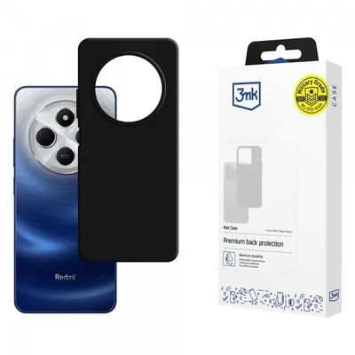 Husa pentru Xiaomi Poco C75 / Redmi 14C, 3MK, Neagra Mata