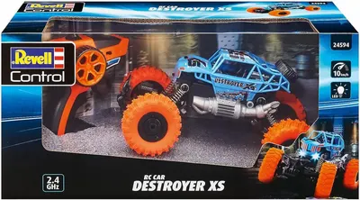 Mașină radiocomandată Revell - Destroyer XS, 1:18