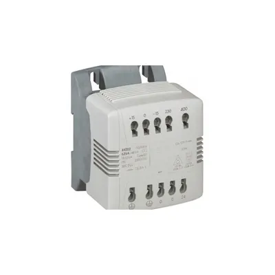 Transformator de siguranta si control - 1 Ph - prim 230-400 Vᄆ / sec 24 V - 63 VA - spring