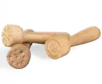Set de 12 ștampile din lemn pentru plastilină