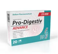 Pro Digestiv 25000 - capsule pentru reglarea digestiei - 20 cps