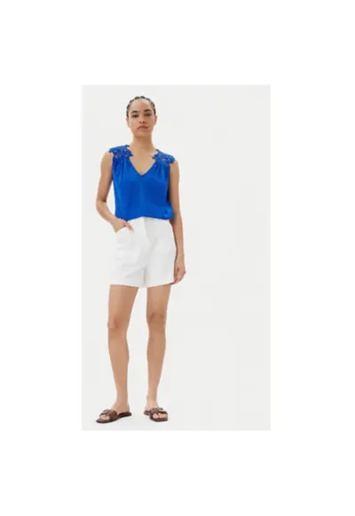 Top dama 251-OJOIE - Poliester - Albastru - Albastru