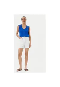 Top dama 251-OJOIE - Poliester - Albastru - Albastru