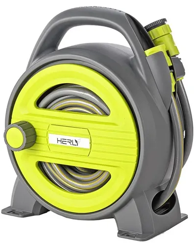 Kit de înfășurare rapidă a furtunului Herly - PRO, 10 m + 1.5 m, 5/16'', cu conectori