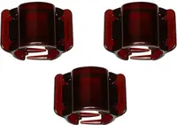 LinziClip Mini Agrafă de păr, caramel, 3 buc