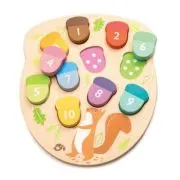 Puzzle educativ Numaram ghinde How Many Acorns