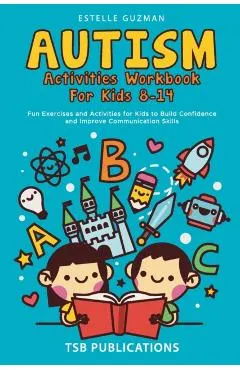 Autism Activities Workbook for Kids 8-14